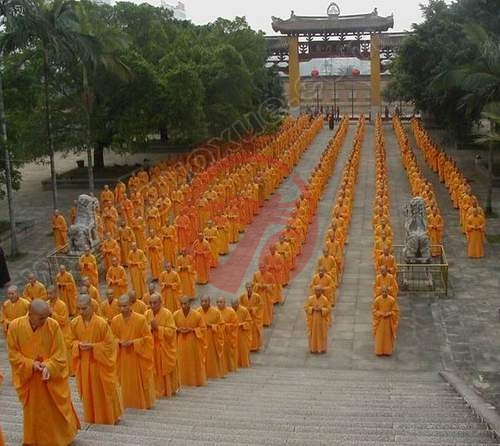六)     广化寺最突出之处是僧人修持,寺庙管理有一套严格的制度,方丈