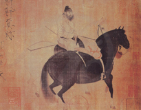 唐·韩干《牧马图》
