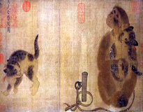 北宋·易元吉《猴猫图》