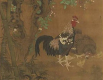明·吕纪《寿祝恒春》