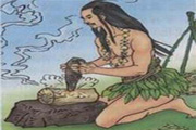 燧人氏钻木取火