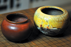 馆藏清代陶瓷棋罐