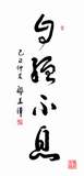 邵华泽中将题词