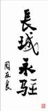 周友良中将题词