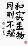 周友良中将题词